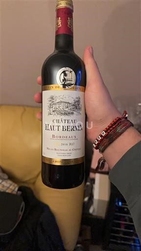 Bordeaux Château Haut Bernin 2016