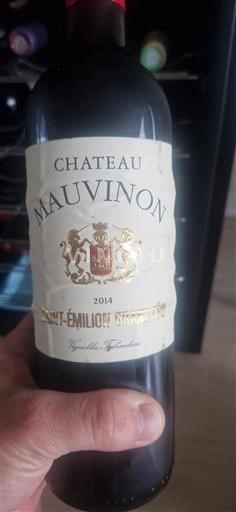 Bordeaux Saint-Émilion Grand Cru Grand Cru Château Mauvinon 2014