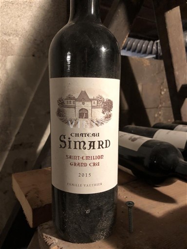 Bordeaux Saint-Émilion Grand Cru Grand Cru Château Simard 2015
