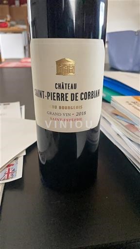 Bordeaux Saint-Estèphe Cru Bourgeois Château Saint-Pierre de Corbian 2018