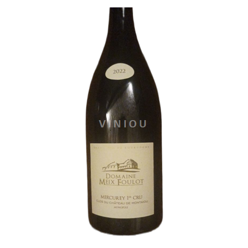 Burgundsko Mercurey Premier Cru Domaine Meix Foulot Clos du Château de Montaigu 2022