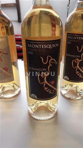 Sydväst Jurançon Montesquiou Grappe d'Or 2021