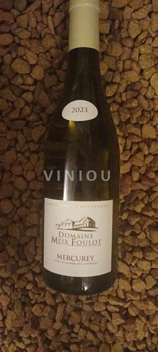 Burgundsko Mercurey Domaine Meix Foulot 2023