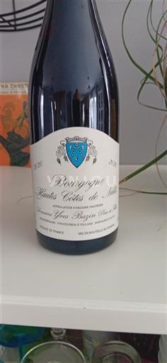 Burgundija Hautes Côtes de Nuits Domaine Yves Bazin Père et Fils 2020