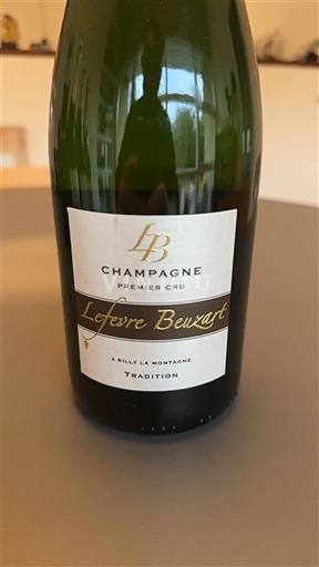 Champagne Sâm-panh Premier Cru Lefevre-Beuzart Tradition Không niên vụ