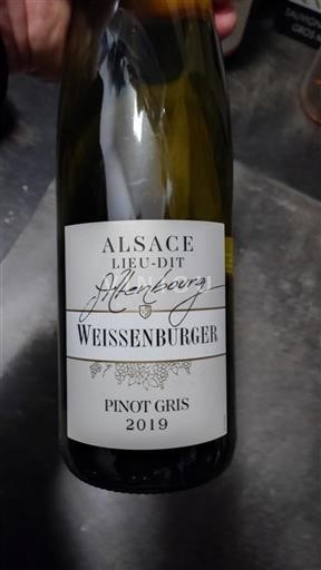 Alsace Grand Cru Weissenburger Altenbourg 2019