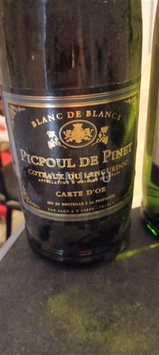 Linguadoca Picpoul-de-pinet Carte Or 2010