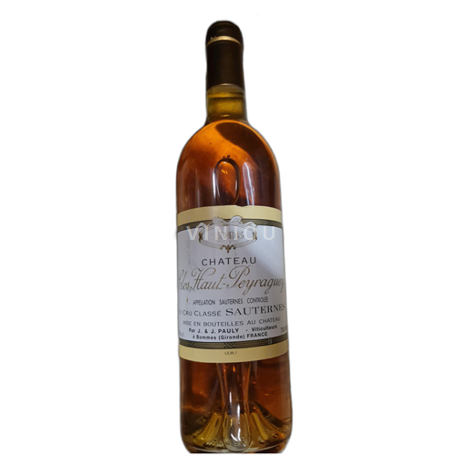 Bordeaux Sauternes Château Clos Haut-Peyraguey 1995