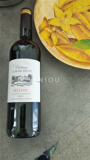 Bordeaux Médoc Château La Rose Picot 2022