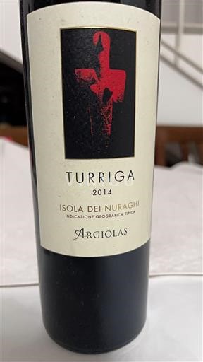 Cerdeña No especificado Argiolas Turriga 2014