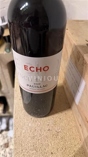 Bordeaux Pauillac Grand Cru Lynch-Bages Echo 2020