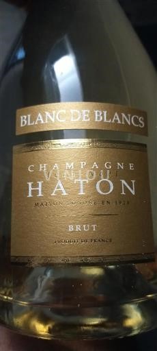 Champagne Champagner Haton Blanc de Blancs Ohne Jahrgang