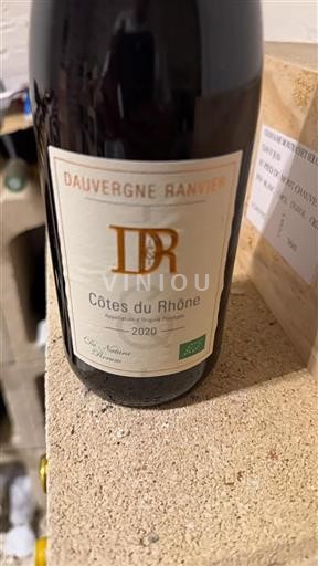 Rhônevallei Côtes-du-rhône Dauvergne Ranvier De Natura Rerum 2020