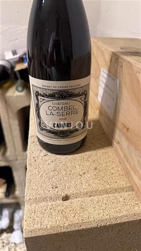 Zuidwest-Frankrijk Cahors Château Combel La Serre Malbec du Causse Calcaire 2018