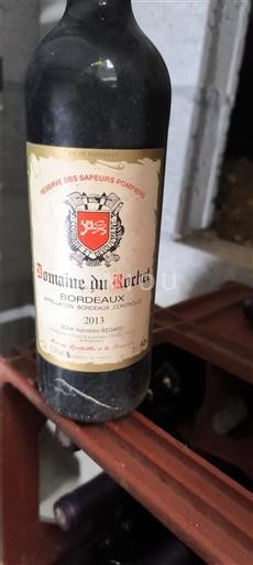 Bordéus Château Rochet Réserve des Sapeurs Pompiers 2013