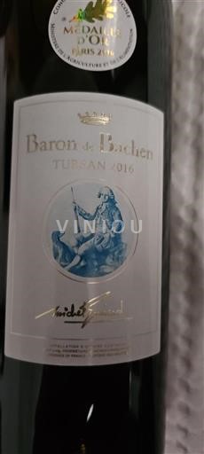 Sud-Ovest Tursan Baron de Bachen 2016