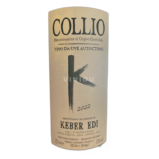 Friaul-Julisch Venetien Colli Orientali del Friuli Keber Edi 2022 2022