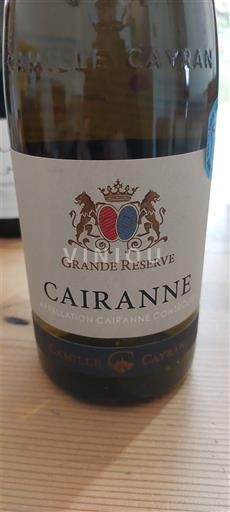 Rona dolina Cairanne Camille Cayran Grande Réserve 2024