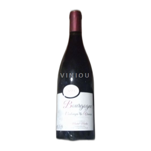 Vin Rouge sec Michel Martin 2015 France Bourgogne Bourgogne Coulanges-la-Vineuse AOC