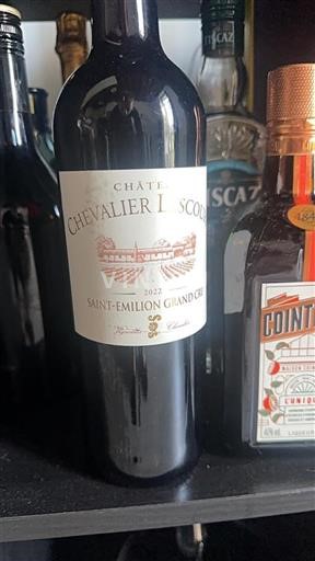 Bordéus Saint-Émilion Grand Cru Chevalier Lascours 2022