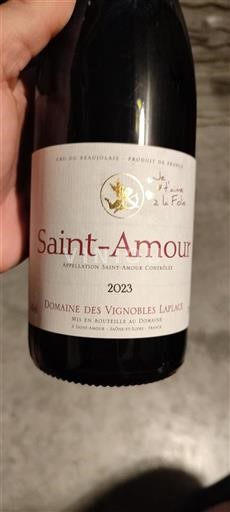 Beaujolais Saint-Amour Domaine Des Vignobles Laplace 2023
