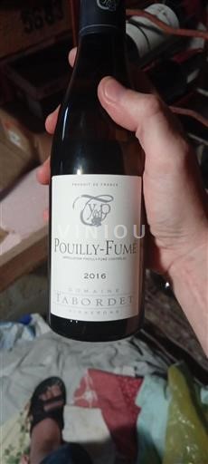 Loire Valley Pouilly-Fumé Tabordet 2016