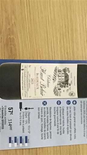 Bordéus Château Haut Belair 2023