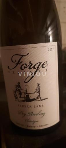 AVA East Coast Niet gespecificeerd Forge Cellars Dry Riesling 2017