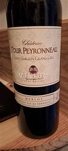 Bordeaux Saint-Émilion Grand Cru Grand Cru Château Tour Peyronneau Non Millésimé