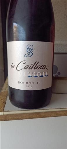 Valle del Loira Bourgueil Cyprien Caslot les Cailloux 2022