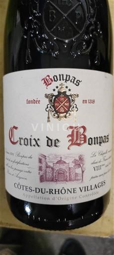 Vallée du Rhône Côtes-du-rhône-villages Bonpas Croix de Bonpas 2022