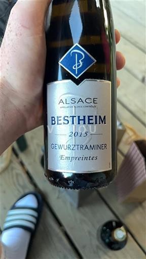 Alsace Grand Cru Bestheim Empreintes 2015