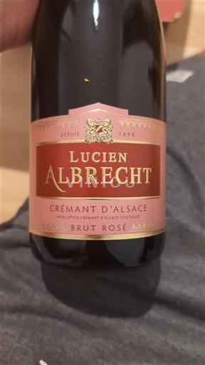 Elzas Crémant d'Alsace Château Lucien Albrecht Brut Rosé Niet-geïntegreerd
