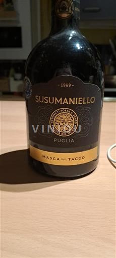 Apulie Nespecifikováno Masca del Tacco Susumaniello 2021