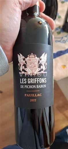 Burdeos Pauillac Pichon Baron Les Griffons de Pichon Baron 2022