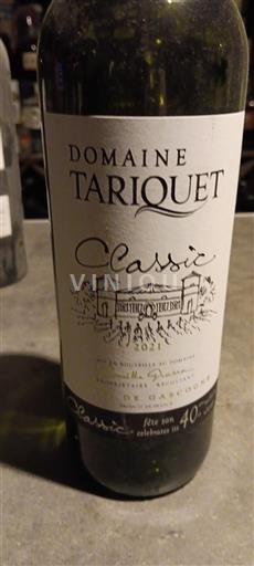 Sydväst Côtes de Gascogne Domaine Tariquet Classic 2021