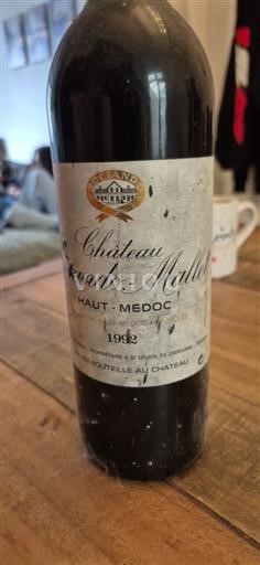 Bordeaux Haut-Médoc Château Sociando-Mallet 1992