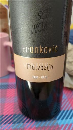 Istria Määrittelemätön Frankovic Malvazija Ei vuosikertaa