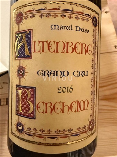 Alsace Grand Cru Marcel Deiss 2016