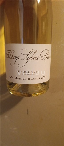 Languedoc Faugères Abbaye Sylva Plana Les Moines Blancs 2021