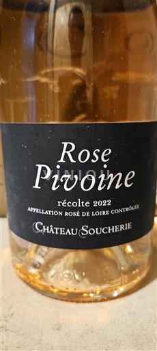 Vallée de la Loire Rosé-de-loire Château Soucherie Rosé Pivoine 2022