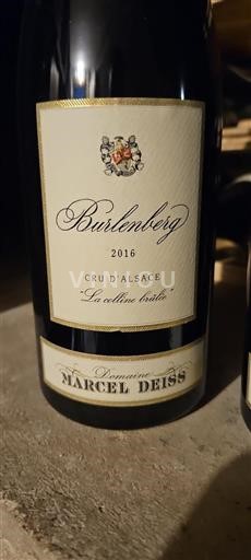 Alsace Grand Cru Domaine Marcel Deiss Burlenberg 2016