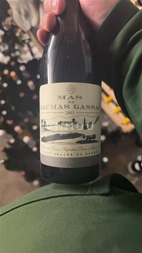 Languedoc Không được chỉ định Mas de Daumas Gassac 2003