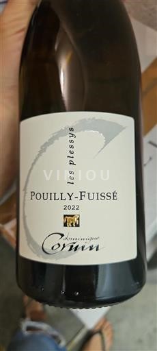 Borgonha Pouilly-fuissé Dominique Cornin Les Plessys 2022