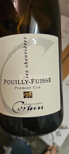 Borgonha Pouilly-fuissé Premier Cru Dominique Cornin Les Chevrières Não Sazonado