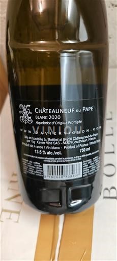 Rhônedalen Châteauneuf-du-Pape Xavier Vignon 2020