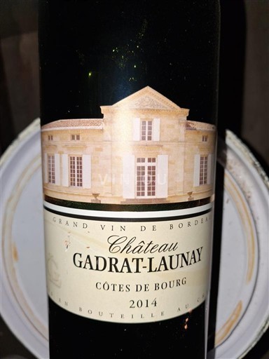 Бордо Кот-де-Бур. Château Gadrat-Launay 2014
