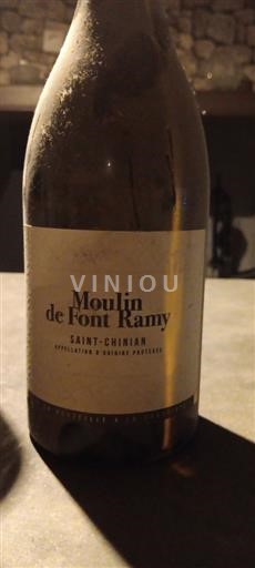 Langvedok Saint-Chinian Moulin de Font Ramy 2016