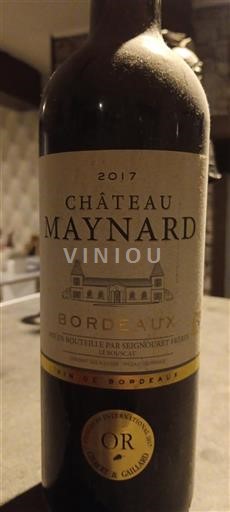 Bordéus Château Maynard 2017