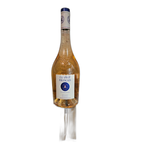 Vin Rosé sec L'Esprit Français Maitres Vignerons de Saint-Tropez 2022 France Provence Côtes-de-provence AOC